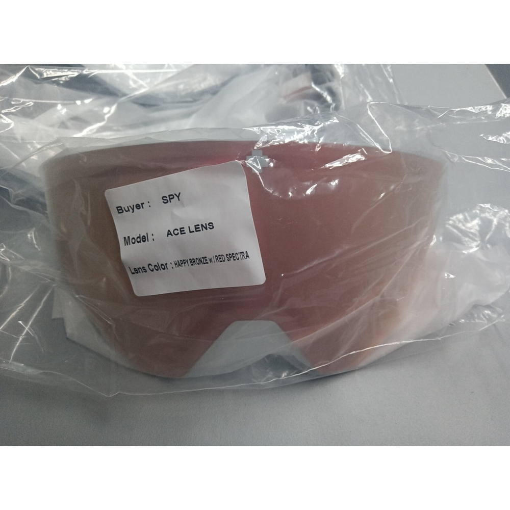 SPY OEM ACE Replacement Lens Brand New! HAPPY BRONZE W/ RED filter cat:S3